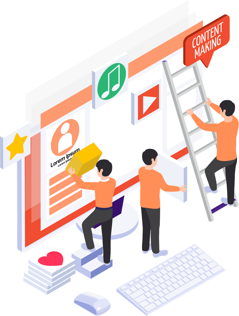 Marketing Services Illustration